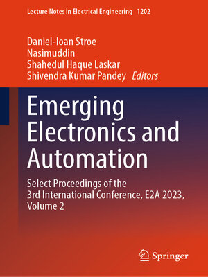 cover image of Emerging Electronics and Automation